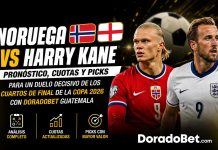 Noruega vs Inglaterra Pronóstico, cuotas y picks para un duelo decisivo de los cuartos de final de la Copa 2026 con DoradoBet Guatemala