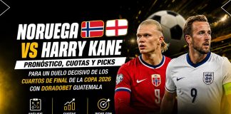 Noruega vs Inglaterra Pronóstico, cuotas y picks para un duelo decisivo de los cuartos de final de la Copa 2026 con DoradoBet Guatemala
