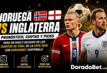 "🇳🇴 Noruega vs Inglaterra 🏴 Pronóstico, cuotas y picks para un duelo decisivo de los cuartos de final de la Copa 2026 con DoradoBet Guatemala"