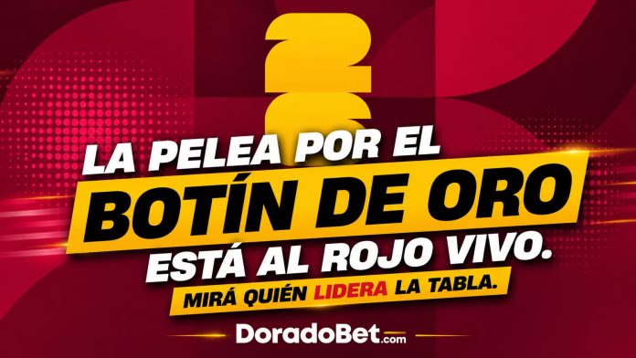 La pelea por el Botín de Oro está al rojo vivo. Mirá quién lidera la tabla de maximos goleadores