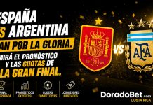 España vs Argentina: pronóstico y cuotas de la final del Mundial España vs Argentina van por la gloria. Mirá el pronóstico y las cuotas de la gran final