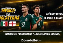 México busca el pase a cuartos. Revisá el pronóstico y las cuotas del partido. México vs Inglaterra