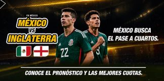 México busca el pase a cuartos. Revisá el pronóstico y las cuotas del partido. México vs Inglaterra