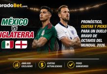 México vs Inglaterra Pronóstico, cuotas y picks para un duelo bravo de octavos del Mundial 2026.