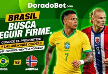 Brasil busca seguir firme. Conocé el pronóstico y las mejores cuotas del partido frente a Noruega