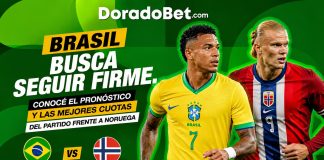 Brasil busca seguir firme. Conocé el pronóstico y las mejores cuotas del partido frente a Noruega
