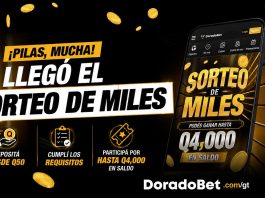 ¡Pilas, mucha! Llegó el Sorteo de Miles. Depositá desde Q50, cumplí los requisitos y participá por hasta Q4,000 en saldo.