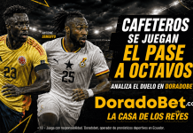 Colombia vs Ghana: el invicto cafetero pone a prueba a Ghana Colombia se juega su pase a octavos de final contra la difícil Ghana. Analiza y realiza tu pronóstico ahora,