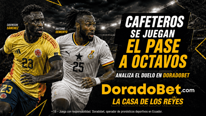 Colombia vs Ghana - DoradoBet Ec Colombia se juega su pase a octavos de final contra la difícil Ghana. Analiza y realiza tu pronóstico ahora,