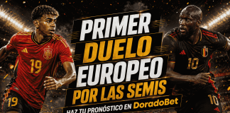 España se enfrenta con una sólida Bélgica en cuartos de final. analiza y haz tu pronóstico en DoradoBet Ecuador.