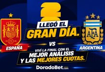 Llegó el gran día. Viví la final con el mejor análisis y las mejores cuotas. España vs Argentina