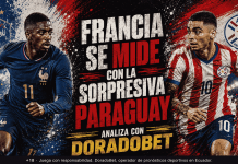 Francia vs Paraguay: Todo lo que debes hacer para tus pronósticos La sorpresiva Paraguay desafía a la poderosa y favorita Francia por los octavos de final. Conoce todos los detalles y realiza tu pronóstico en DoradoBet.