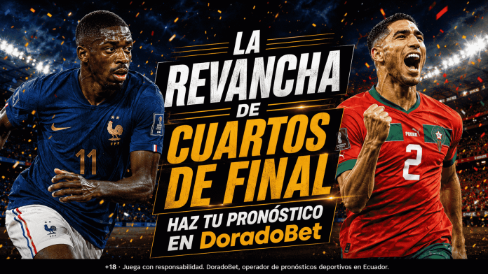 Analiza el duelo entre Francia y Marruecos que abren los cuartos de final de la Copa Mundo. Realiza tu pronóstico en DoradoBet Ecuador.