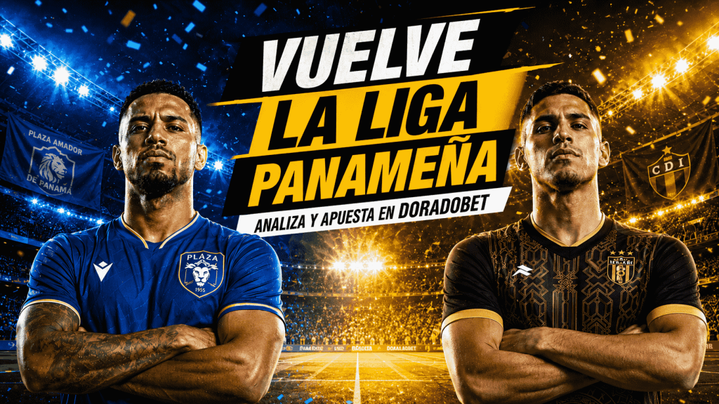El Torneo Apertura está por comenzar. Analiza el partido inaugural en DoradoBet Panamá.