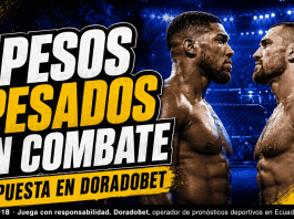 Pelea de peso pesado entre Joshua vs Prenga. Analiza el combate y haz tu pronóstico deportivo en DoradoBet Ecuador.