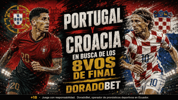 Portugal vs Croacia por los 8vos de final Portugal y Croacia se juegan el pase a octavos de final. Analiza y haz tu pronóstico en Doradobet.