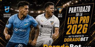 Universidad Católica vs Liga de Quito por la fecha 19 de la LigaPro 2026.