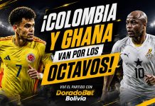 Colombia vs Ghana por los dieciseisavos de final del Mundial 2026 con pronóstico y apuestas deportivas en DoradoBet Bolivia.