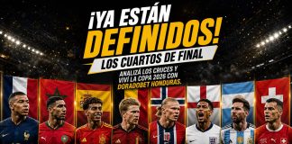 Selecciones clasificadas a los cuartos de final de la Copa 2026