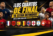 Equipos clasificados a los cuartos de final de la Copa 2026 con el cuadro de llaves y los partidos confirmados.