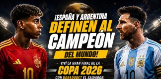Messi y Lamine Yamal protagonizan la final entre España y Argentina de la Copa 2026.