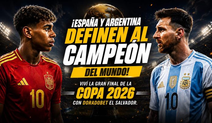 Messi y Lamine Yamal protagonizan la final entre España y Argentina de la Copa 2026.