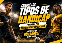 Hándicap apuestas deportivas El Salvador explicado con ejemplos y tipos de hándicap para fútbol.