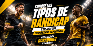 Hándicap apuestas deportivas El Salvador explicado con ejemplos y tipos de hándicap para fútbol.