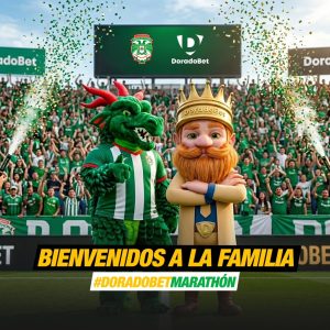 DoradoBet Honduras y Club Deportivo Marathón anuncian su alianza como patrocinador oficial en Honduras