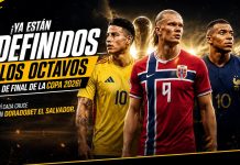 Cuadro de los octavos de final de la Copa 2026 con los equipos clasificados y cruces para apostar en DoradoBet El Salvador.