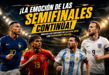 Apuestas para las semifinales de la Copa 2026 con los partidos Francia vs España e Inglaterra vs Argentina.