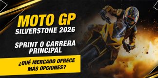 MotoGP Silverstone 2026: Sprint o carrera principal Conoce los mejores mercados para el Gran Premio de Silverstone en MotoGP