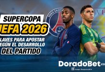 Leé el partido en vivo y encontrá nuevas oportunidades para apostar. Supercopa UEFA