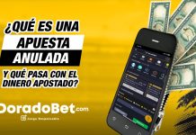 ¿Qué es una apuesta anulada y qué pasa con el dinero apostado?