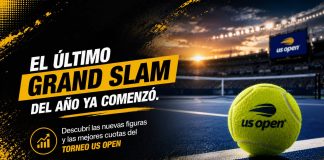 El último Grand Slam del año ya comenzó. Descubrí las nuevas figuras y las mejores cuotas del torneo Us Open