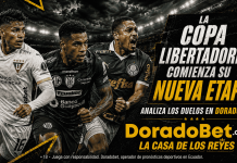 Analiza y has tu pronóstico en DoradoBet Ecuador de los octavos de final en la Copa Libertadores.