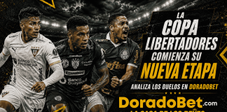 Analiza y has tu pronóstico en DoradoBet Ecuador de los octavos de final en la Copa Libertadores.