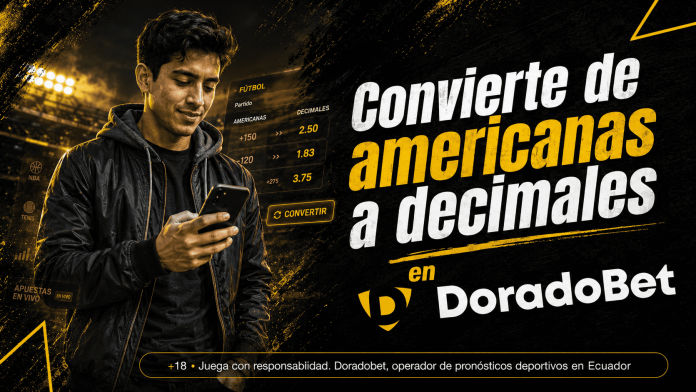 Cuotas americanas a decimales en Doradobet Aprende a convertir tus cuotas americanas en decimales.