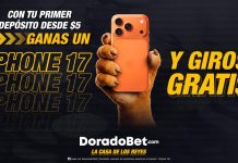 Gana con DoradoBet Ecuador un IPhone 17 y muchos premios más.