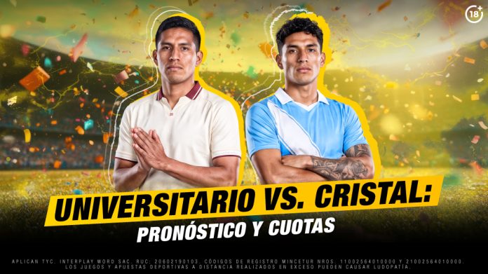 Universitario vs Sporting Cristal.La Liga 1 entra en su etapa más emocionante. Revisá las mejores cuotas para apostar en DoradoBet.