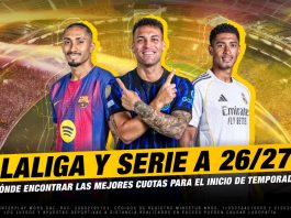 LaLiga y Serie A regresan: compará cuotas y mercados.