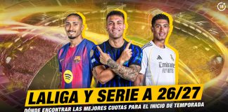 LaLiga y Serie A regresan: compará cuotas y mercados.