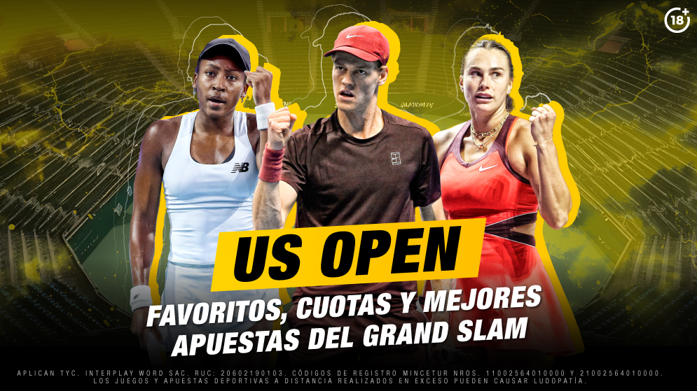US Open 2026: favoritos, cuotas y mejores apuestas del Grand Slam