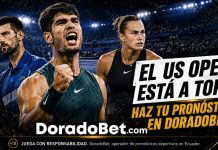Vive el US Open en Doradobet Ecuador.