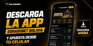 App DoradoBet Bolivia para descargar y acceder a apuestas deportivas y casino online desde dispositivos móviles.