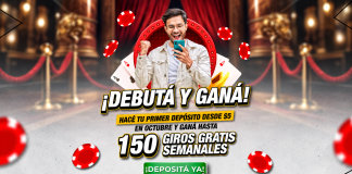 Debuta y Gana DoradoBet.sv con primer depósito y hasta 150 giros gratis