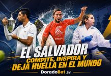Marcelo Arévalo, Gabriela Izaguirre y Bryan Pérez, deportistas salvadoreños destacados internacionalmente junto a DoradoBet.sv.