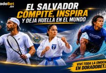 Marcelo Arévalo, Gabriela Izaguirre y Bryan Pérez, deportistas salvadoreños destacados internacionalmente junto a DoradoBet.sv.