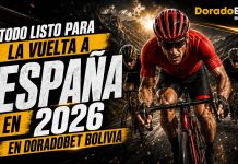 Vuelta a España 2026 con ciclistas favoritos, etapas y apuestas deportivas en DoradoBet Bolivia.