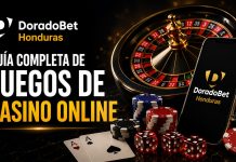 Juegos de casino online disponibles en DoradoBet Honduras con tragamonedas, ruleta, blackjack, poker y casino en vivo.